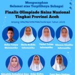 Alhamdulillah, Siswa-Siswi SMAN Ulumul Qur’an Terpilih Sebagai Finalis OSN Tingkat Provinsi Aceh